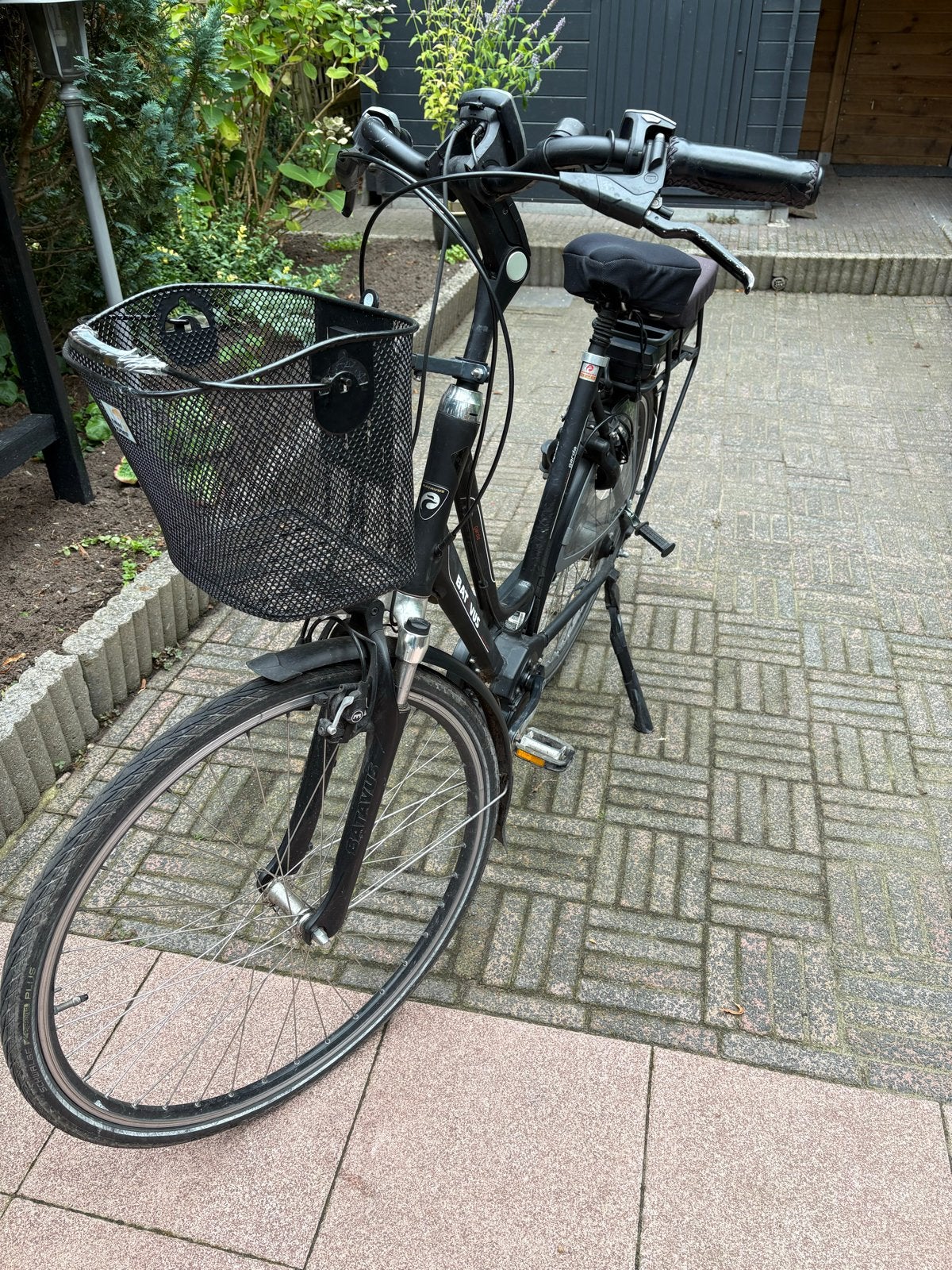 Batavus Garda E-bike met Bosch motor en mandje, Ophalen, Gebruikt, Batavus, 51 tot 55 cm