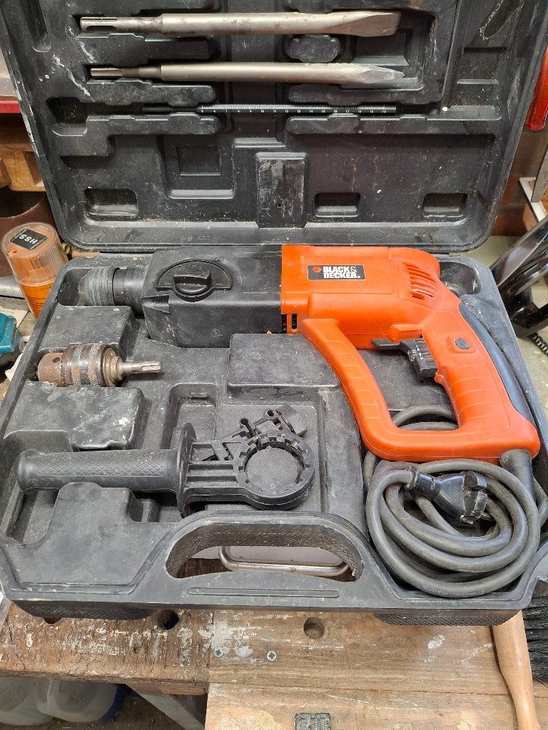 Gebruikt, Ophalen, Boor- en/of Breekhamer, Klopboormechanisme, Gebruikt