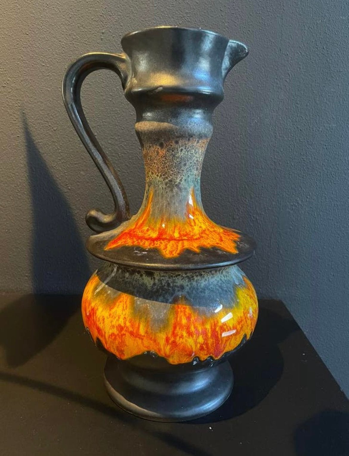 Walter Gerhards Fat Lava vaas, Ophalen of Verzenden