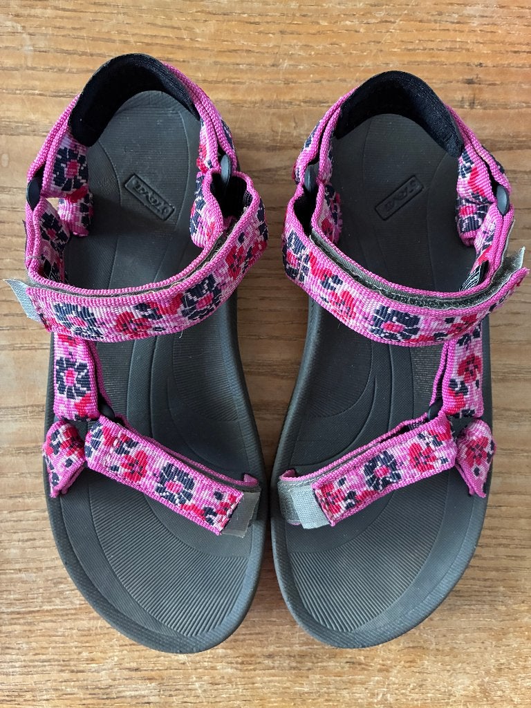 Teva Hurricane 6294 sandalen roze - maat 39 - zgan, Zo goed als nieuw, Roze, Teva, Sandalen of Muiltjes
