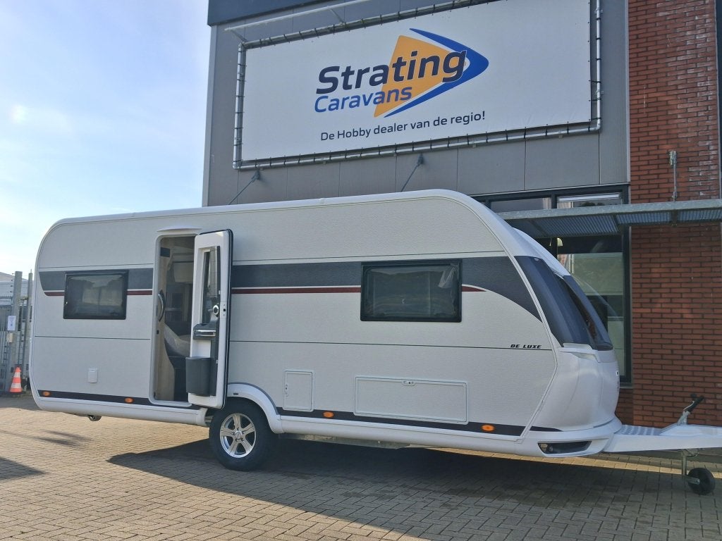 Hobby De Luxe 515 UHL MODEL 2027, Serviceluik, Rondzit, Hobby, 2 aparte bedden