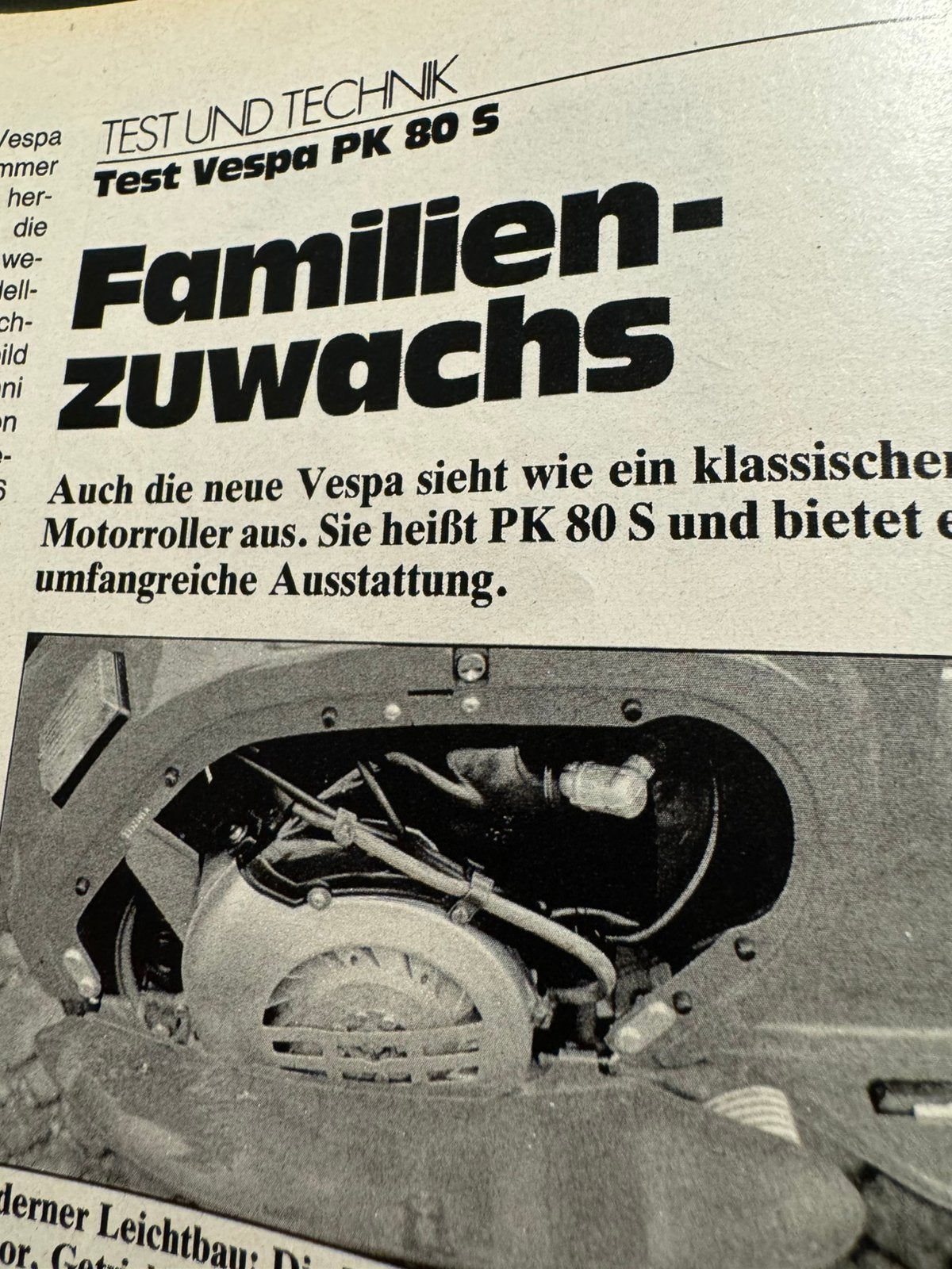 Test 1983 Vespa PK80 S, Verzenden, Zo goed als nieuw, Motoren