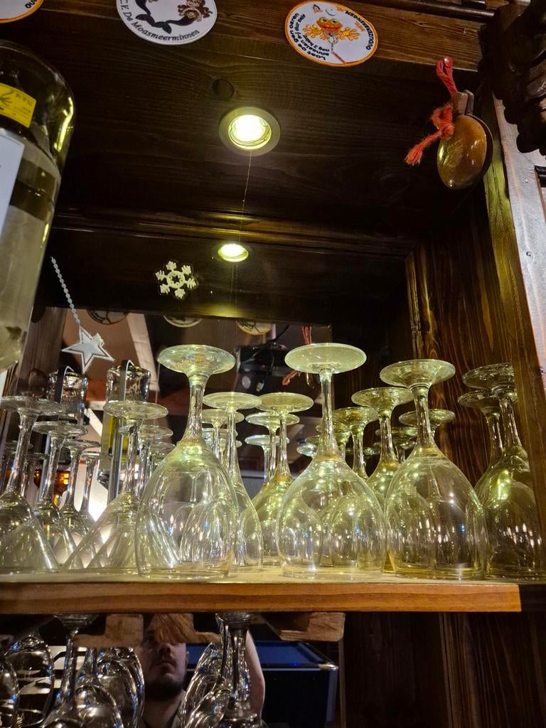 Diverse glazen voor bar of keuken, bier wijn frisdrank, Huis en Inrichting, Overige typen, Ophalen, Gebruikt, Glas