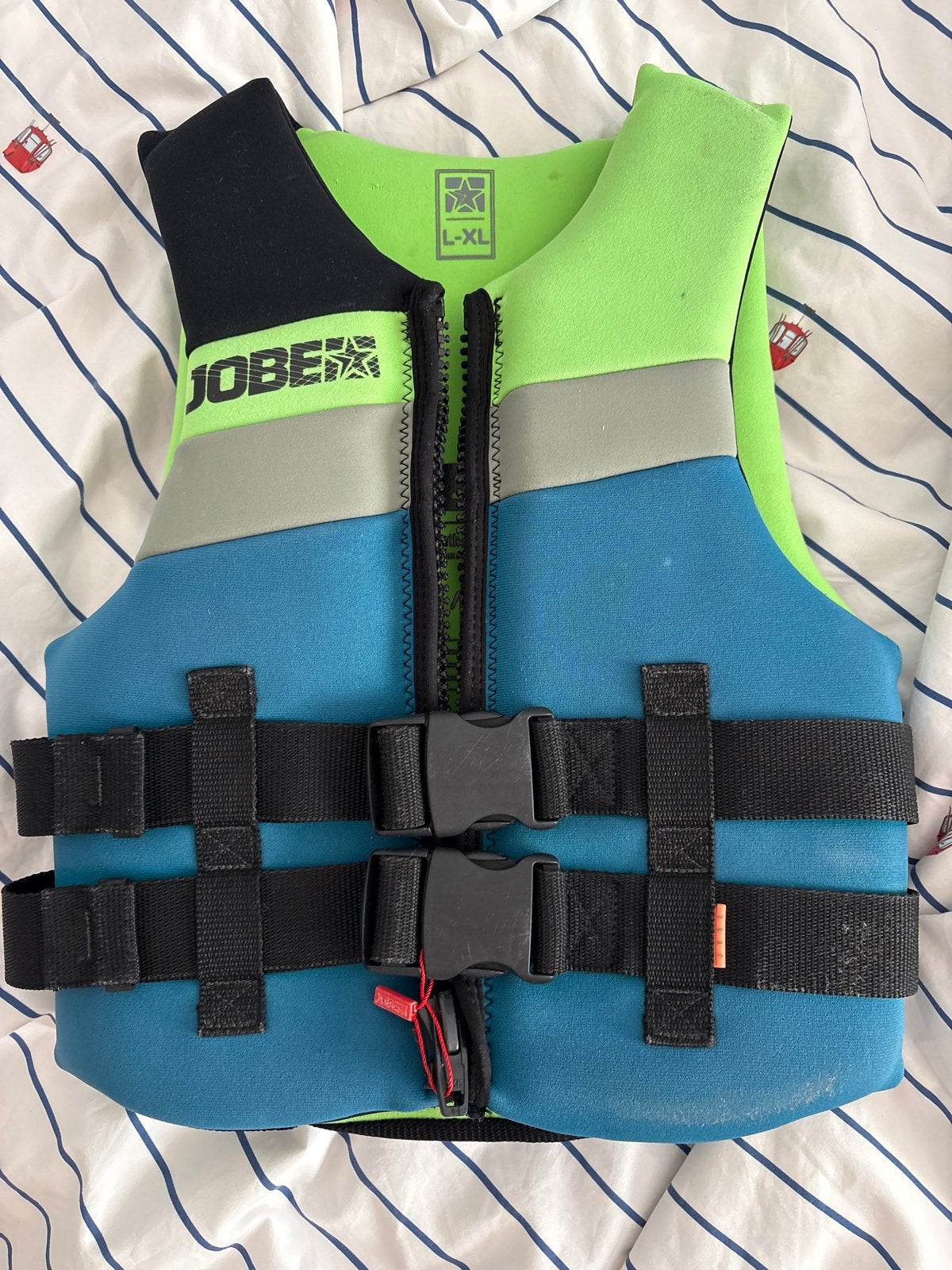 Jobe Neopreen Reddingsvest Jeugd L-XL - Zo goed als nieuw, Ophalen of Verzenden, Zo goed als nieuw, Kind, Reddingsvest of Zwemvest