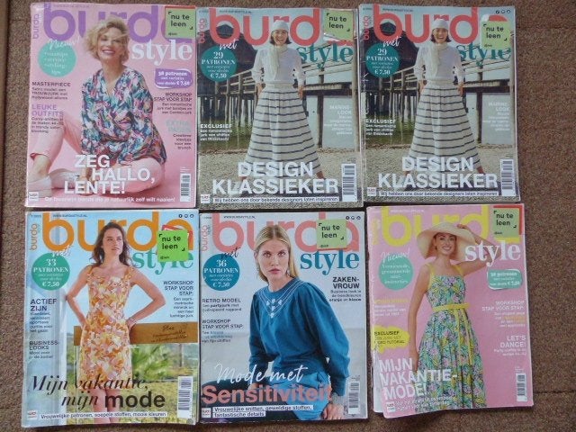 burda style handwerken magazine hobby handig Ariadne at h, Ophalen of Verzenden, Gelezen
