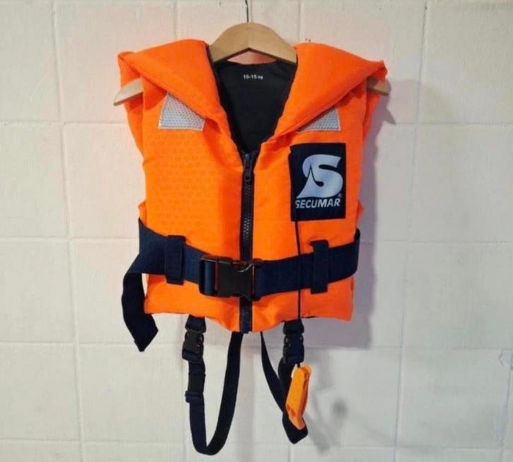 Secumar Reddingsvest 10-15 kg, Watersport en Boten, Watersportkleding, Secumar, Gebruikt, Kind, -
