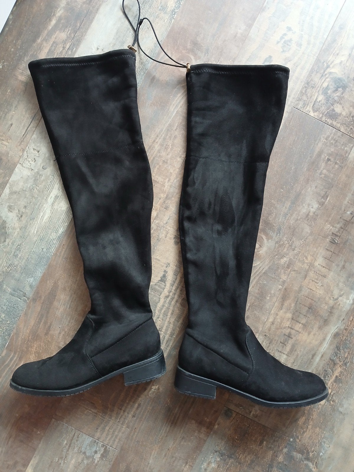 dames laarzen 38, Kleding | Dames, Hoge laarzen, Zwart, Ophalen of Verzenden, Gedragen