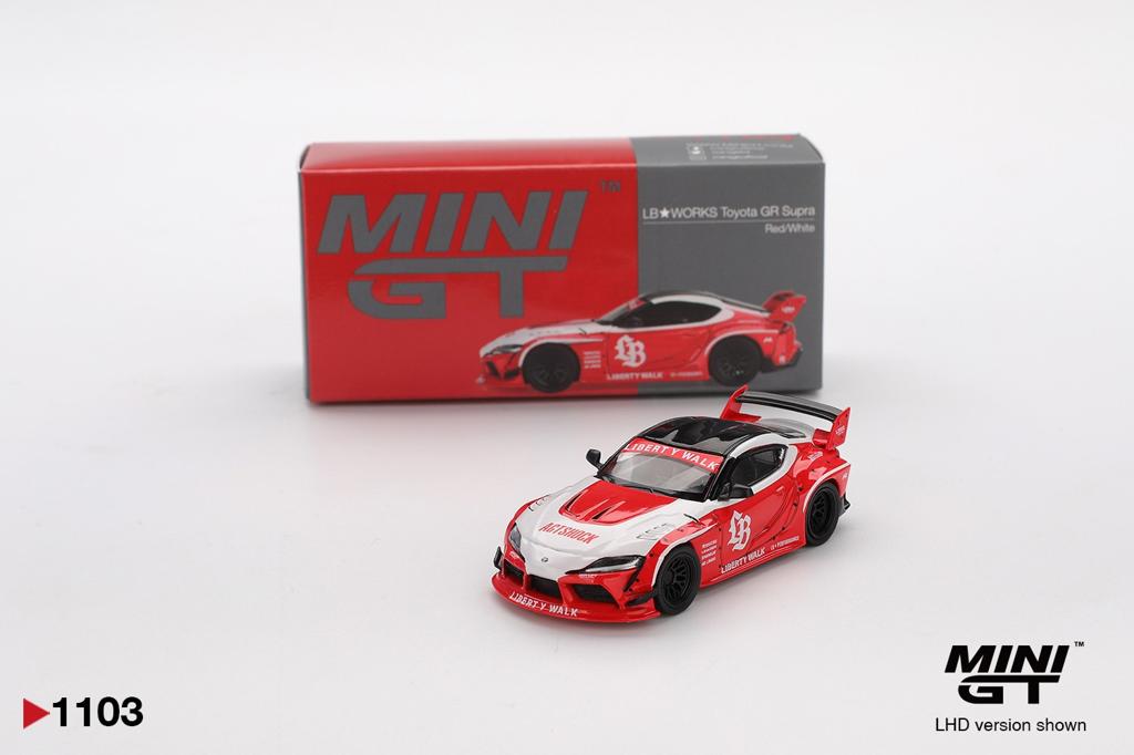 2025 Toyota GR Supra Mini-GT LB*Works, Hobby en Vrije tijd, Modelauto's | Overige schalen, Ophalen of Verzenden, Nieuw, Auto