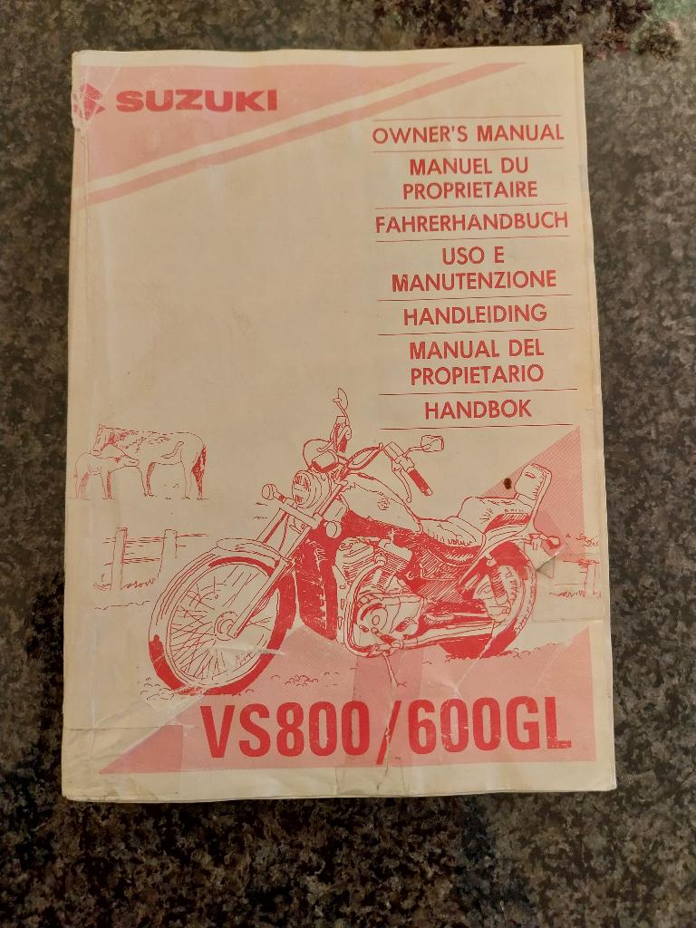Suzuki VS800/600GL Owners Manual, Ophalen of Verzenden, Suzuki