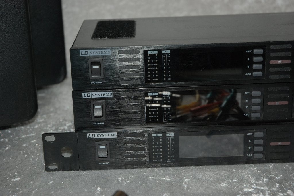 LD Systems 3x WS1G8R2 ontvangers met zenders  <26260041>, Ophalen, Gebruikt, ., LD Systems