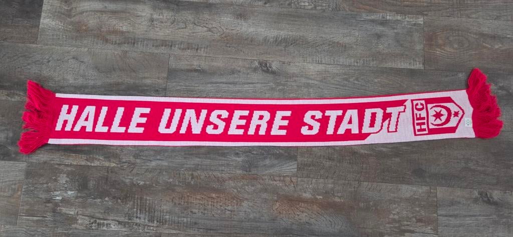 Sjaal Hallescher FC, Ophalen of Verzenden, Zo goed als nieuw, Buitenlandse clubs, Vaantje of Sjaal