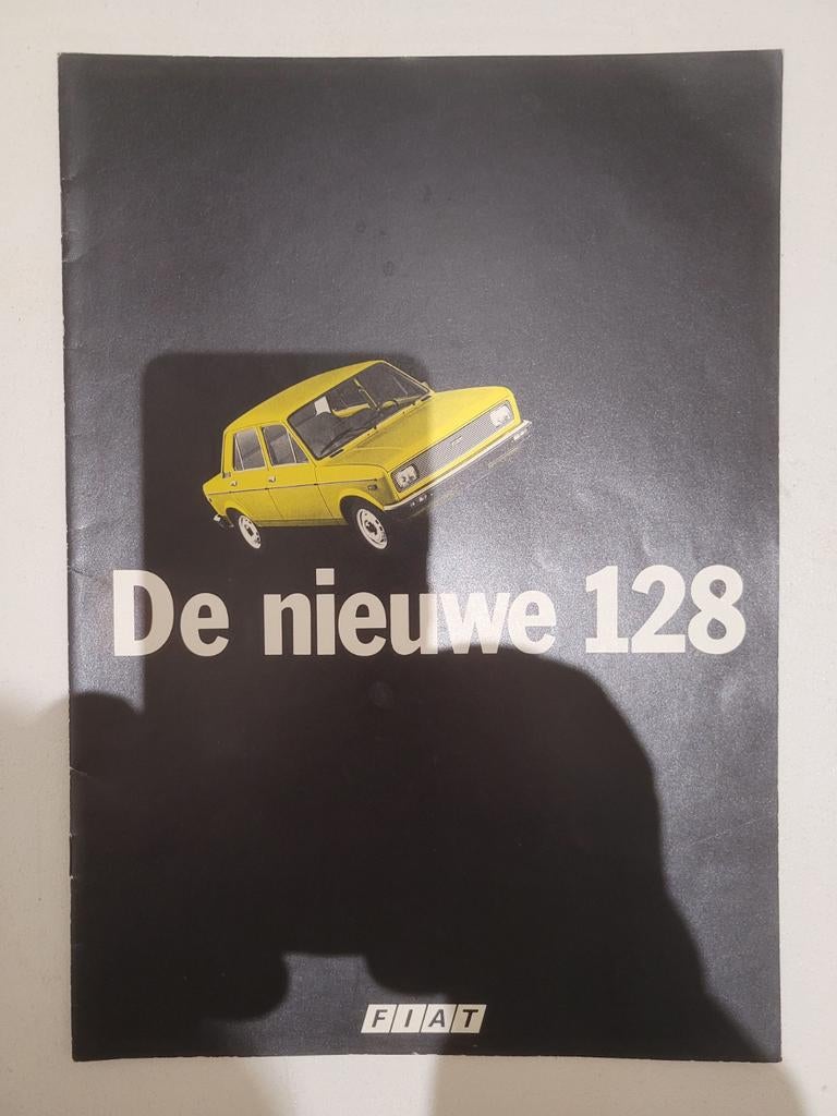 Fiat 128 brochure - De nieuwe 128 (origineel), Ophalen, Gelezen, Overige merken, Fiat