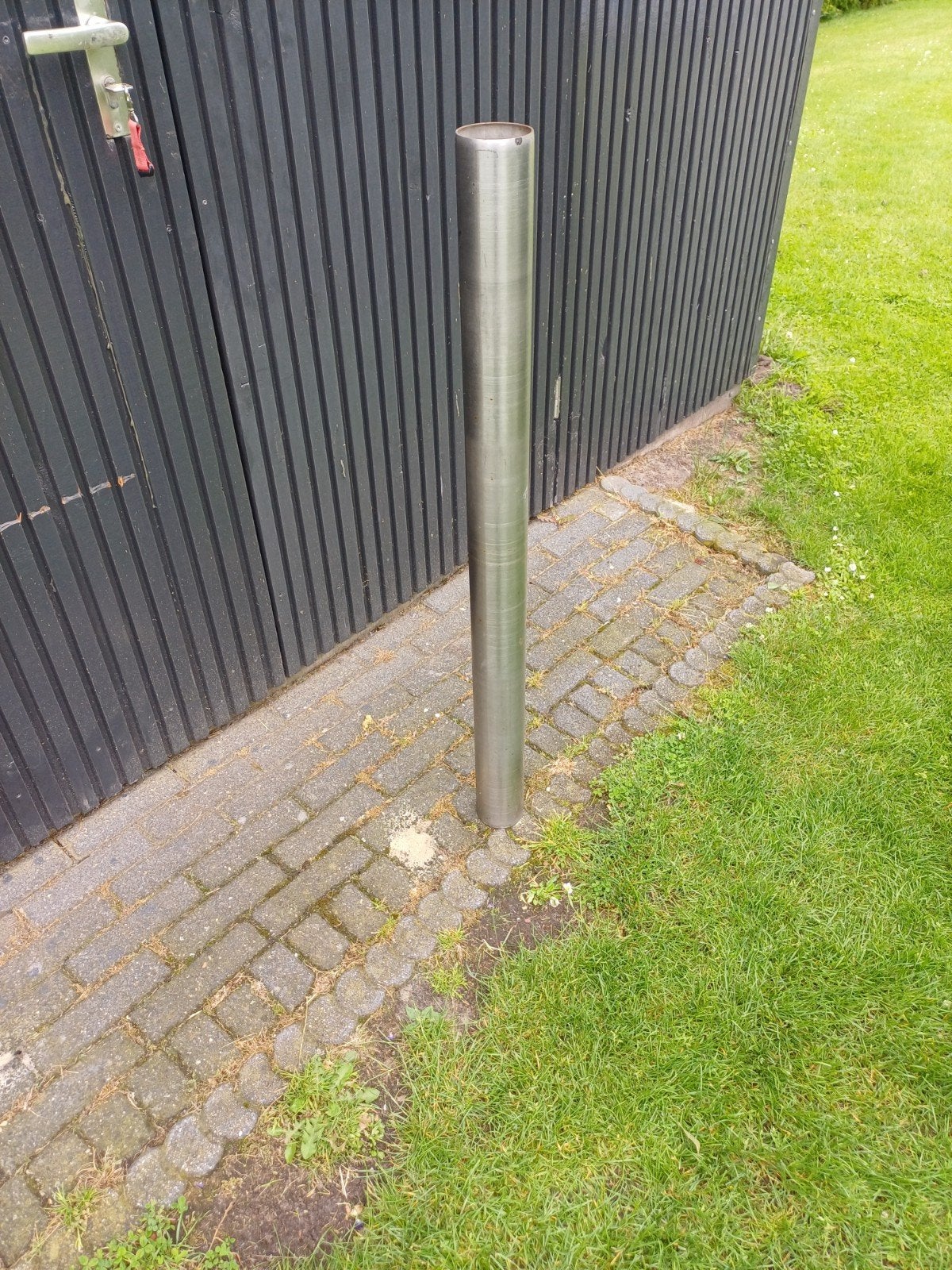 buis Rvs buis 1 meter lang rvs buis 8 cm in doorsnee, Overige typen, Nieuw, Ophalen of Verzenden, Rvs