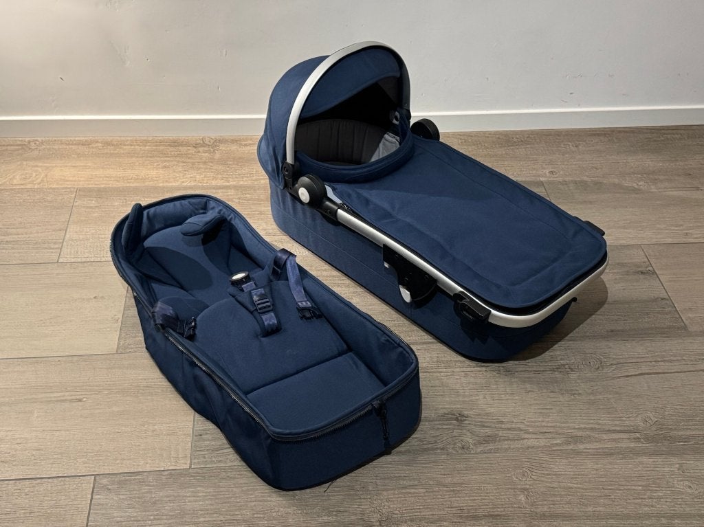 Joolz Geo 2 Uitbreidingsset Classic Blue, Zo goed als nieuw, Combiwagen, Met reiswieg, Ophalen