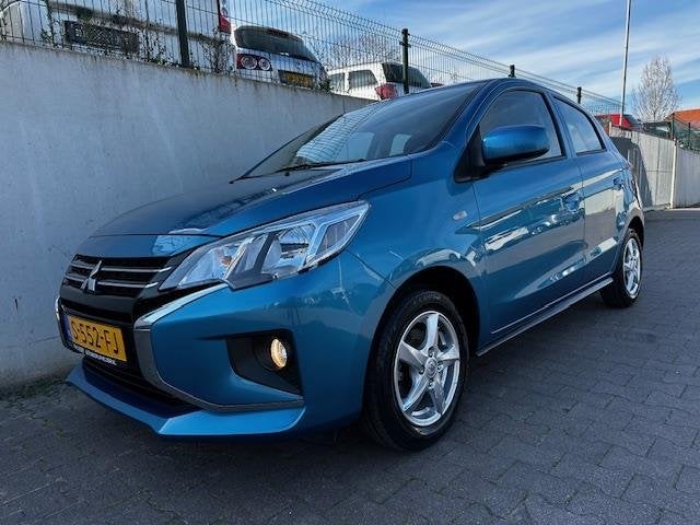 Mitsubishi Space Star 1.2 Connect+/AIRCO/ALUMINIUM VELGEN/BL, Auto's, Voorwielaandrijving, Dealer onderhouden, Stof, Gebruikt