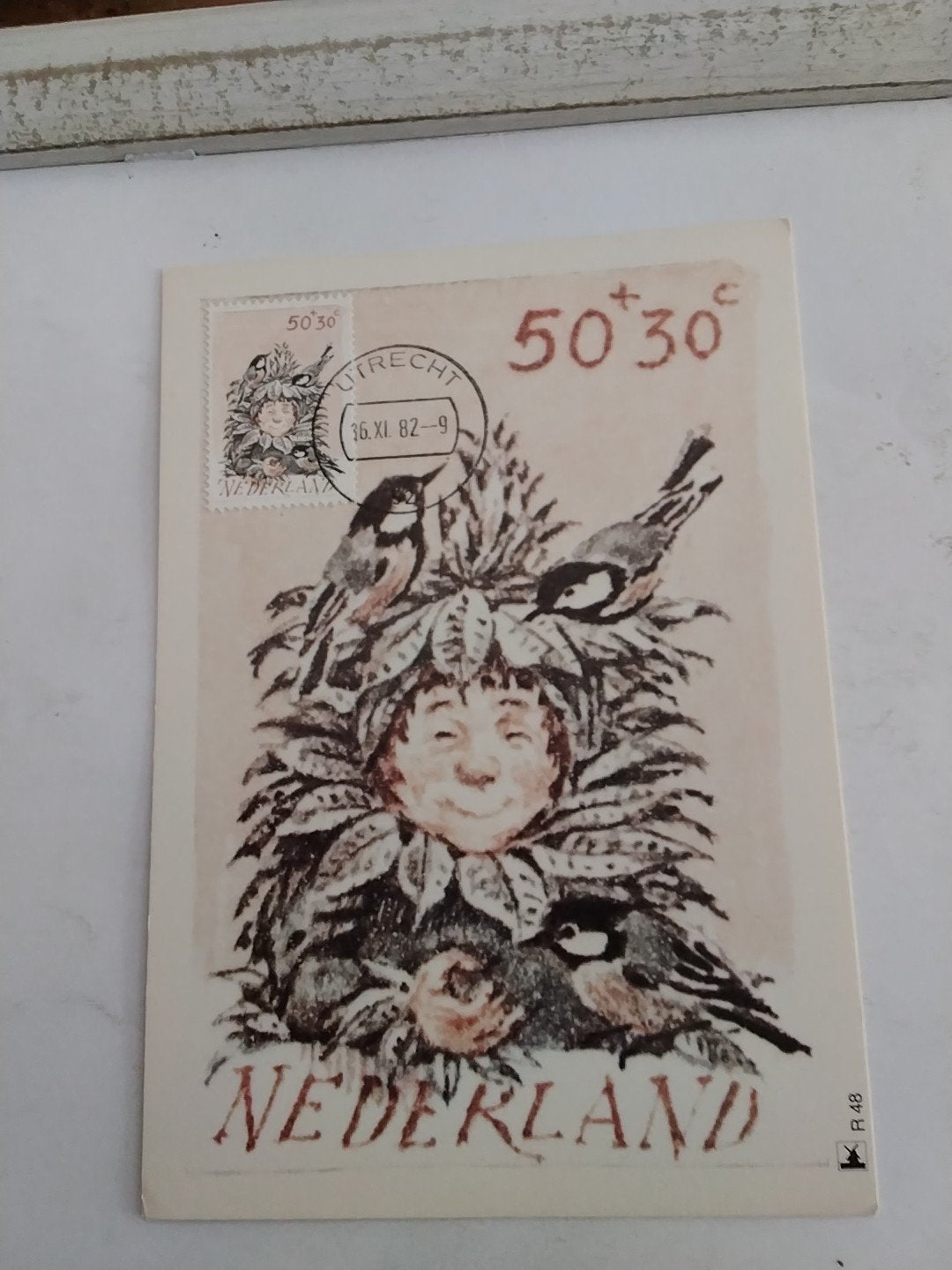 Kinderpostzegel 1982 - Eerste Dag Uitgifte Utrecht, Ophalen of Verzenden, 1980 tot heden, Gelopen