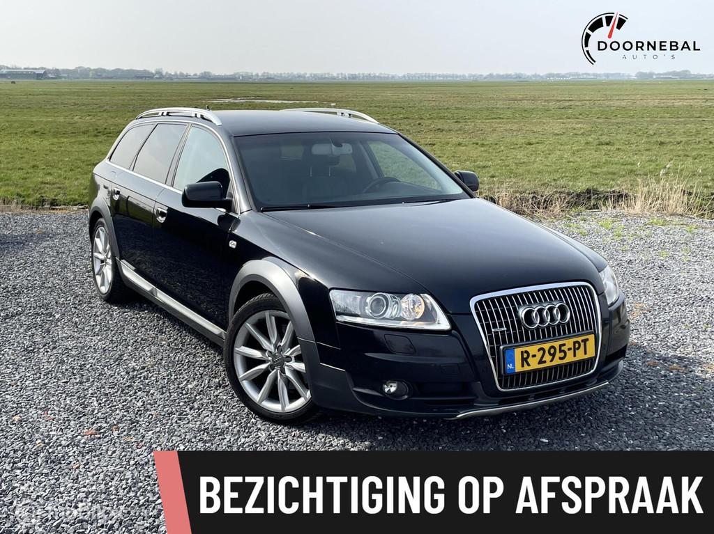 Audi A6 allroad quattro 3.0 TDI V6 / GOED ONDH / KEURIGE AUT, Auto's, Audi, Automaat, 232 pk, Gebruikt, Zwart