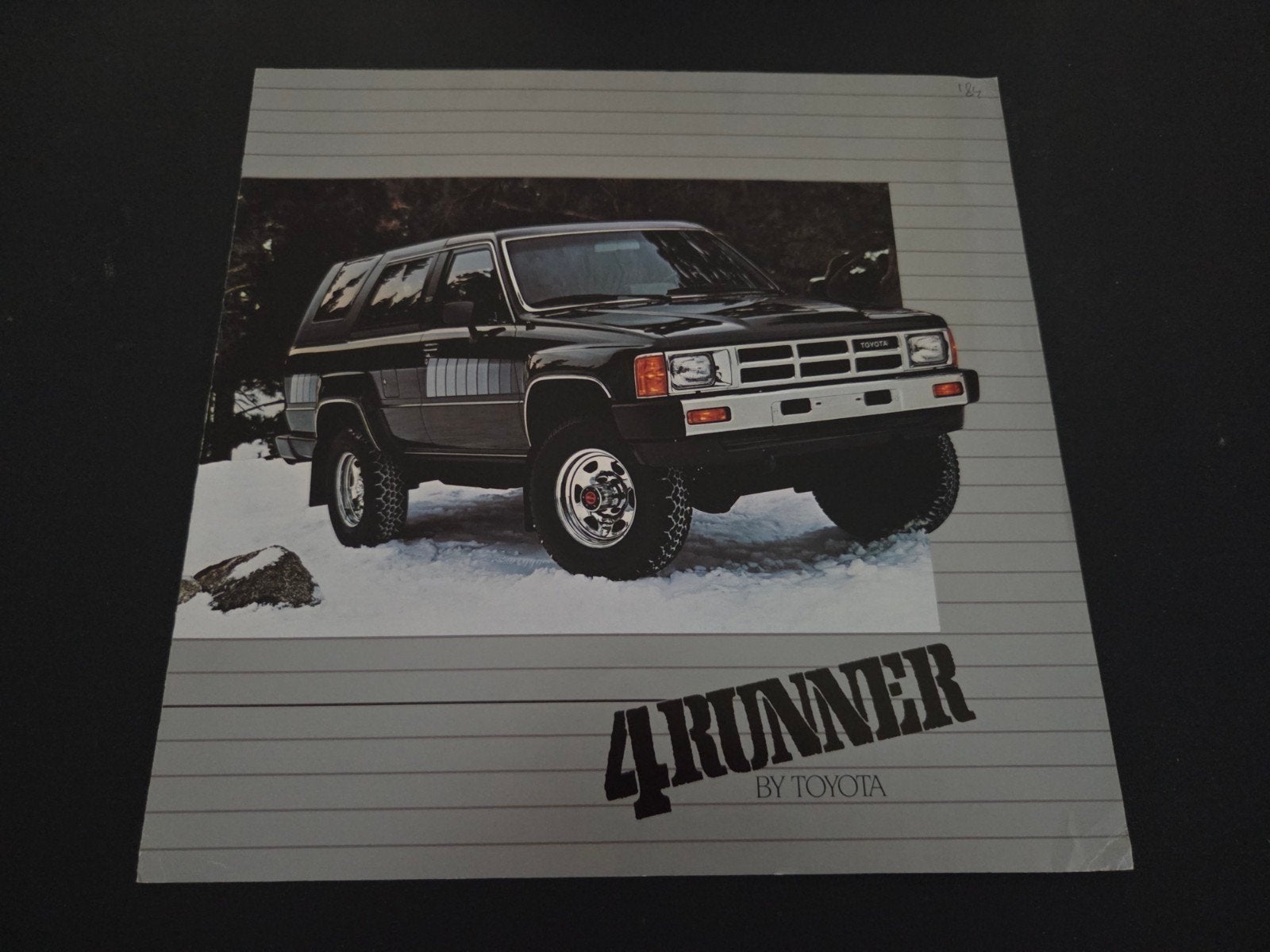 Brochure Toyota 4Runner 1984 USA, Ophalen of Verzenden, Zo goed als nieuw, Toyota