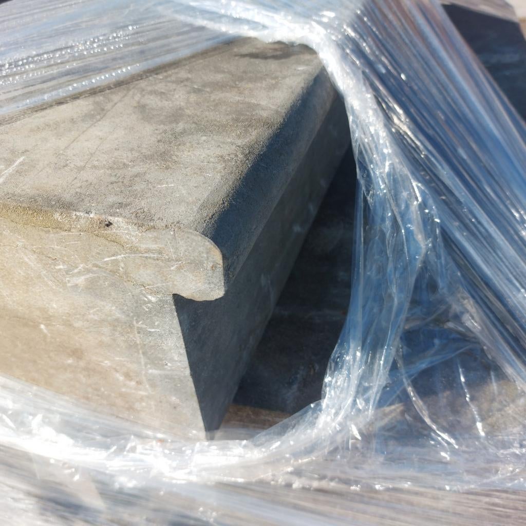 4 st.Chinees hardsteen traptreden, 100x35x15 cm. met neus., Ophalen, Natuursteen, Terrastegels