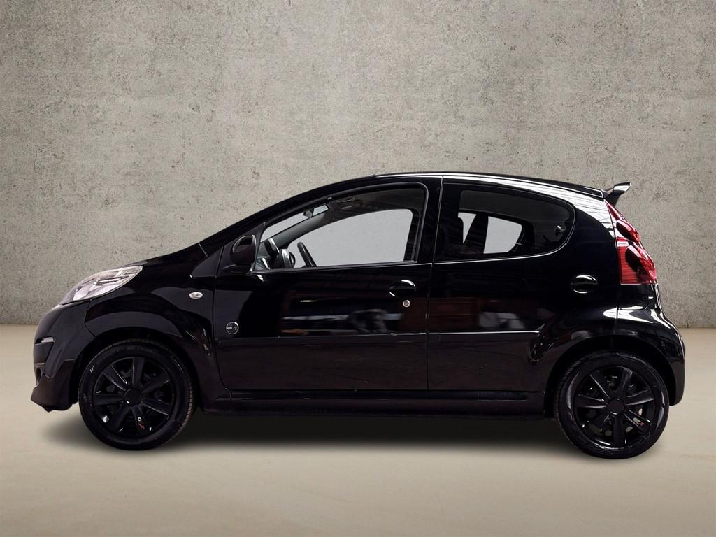 Peugeot 107 1.0 Sport (5 DEURS, NAP, AIRCO, TOERENTELLER, SP, Voorwielaandrijving, Stof, Gebruikt, Zwart