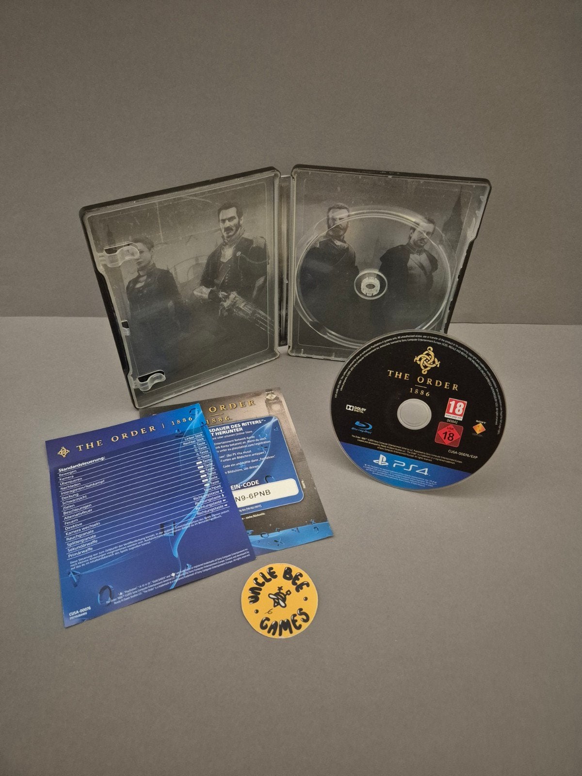 The Order 1886 Steelbook Edition, Avontuur en Actie, Vanaf 18 jaar, Verzenden, 2207 Bridgepointe Pkwy, San Mateo, CA 94404, USA
