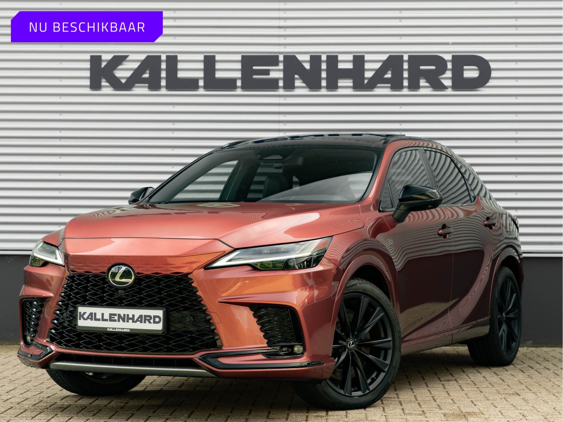 Lexus RX 500h F Sport Line - Panoramadak - ACC - Head-up - 3, Auto's, 12 maanden, Gebruikt, 138 €/maand, Overige brandstoffen