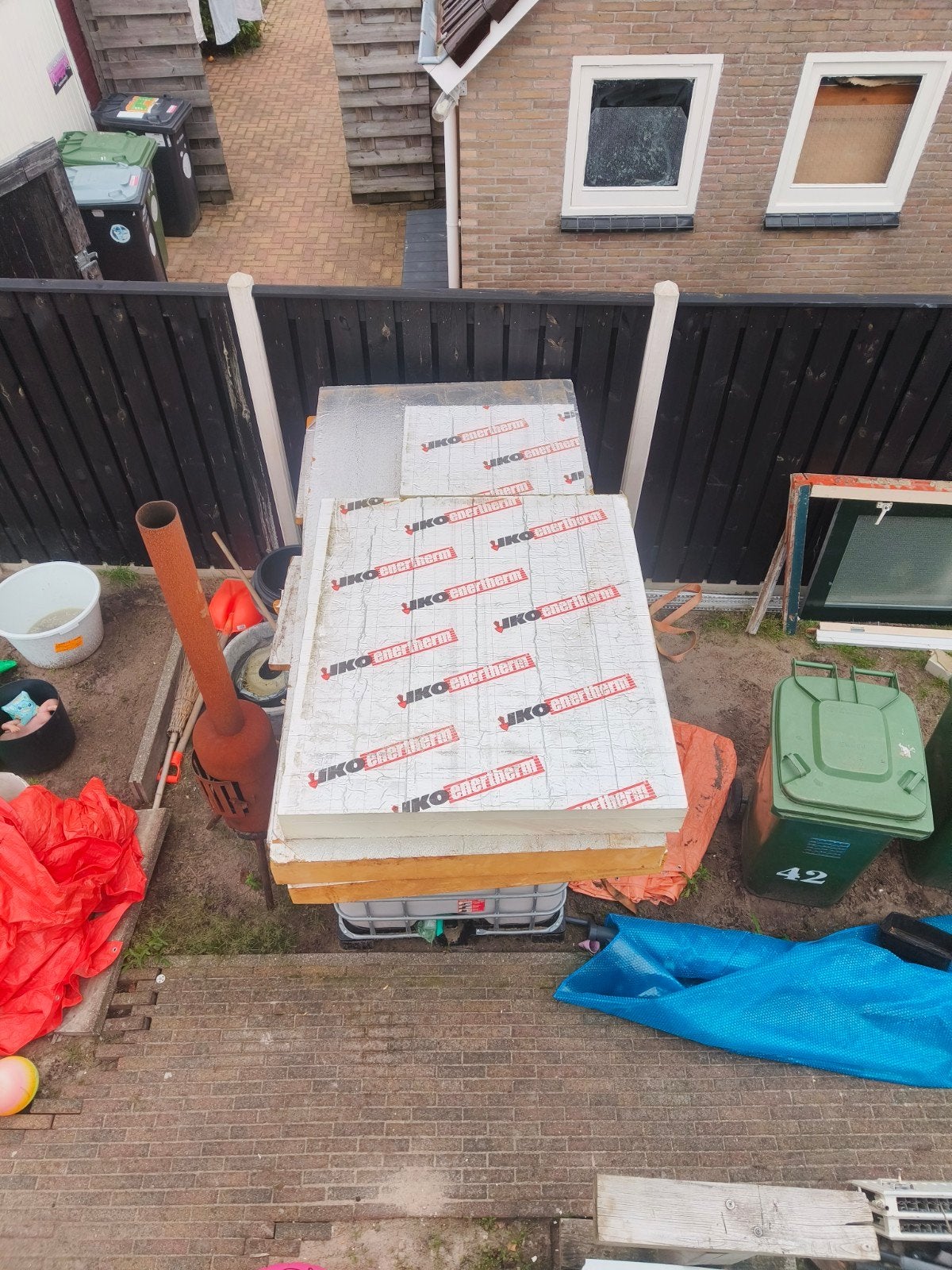 Isolatieplaten PIR - IKO enertherm, Doe-het-zelf en Verbouw, Gebruikt, Vloerisolatie, Ophalen of Verzenden, Hardschuim (Pir)