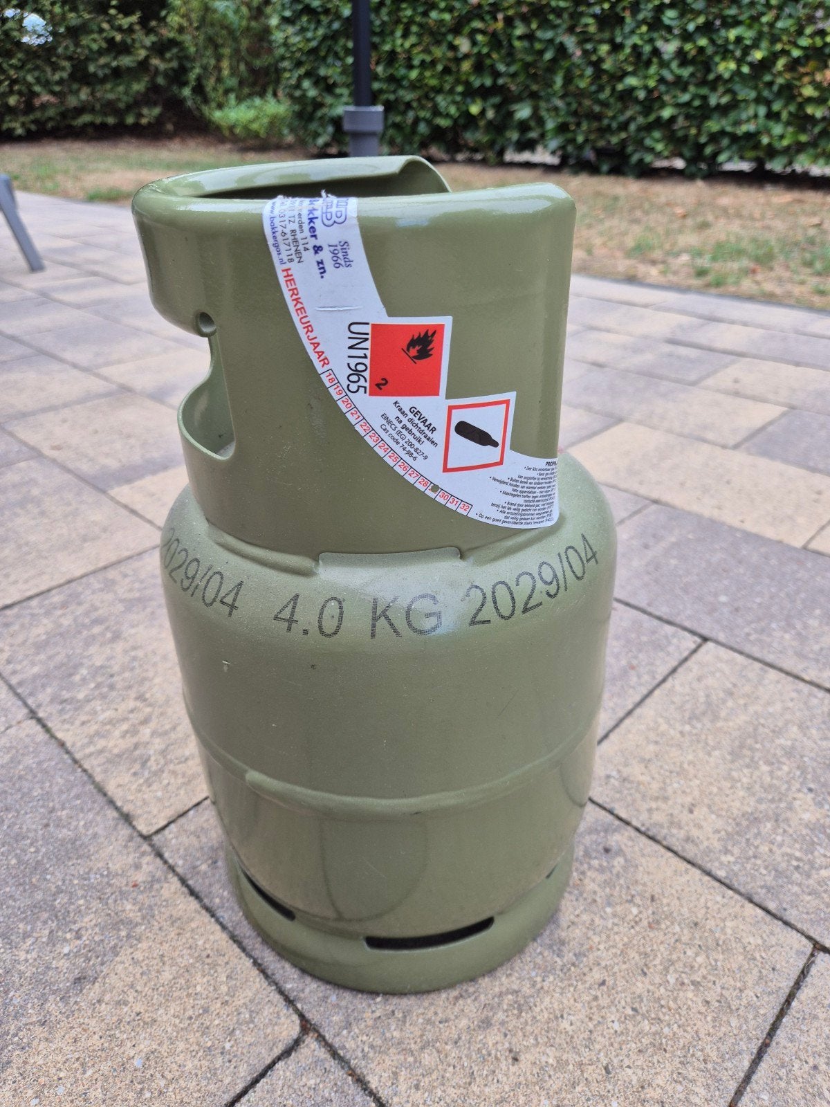 Hervulbare Gasfles 4 kg, Caravans en Kamperen, Kampeeraccessoires, Ophalen