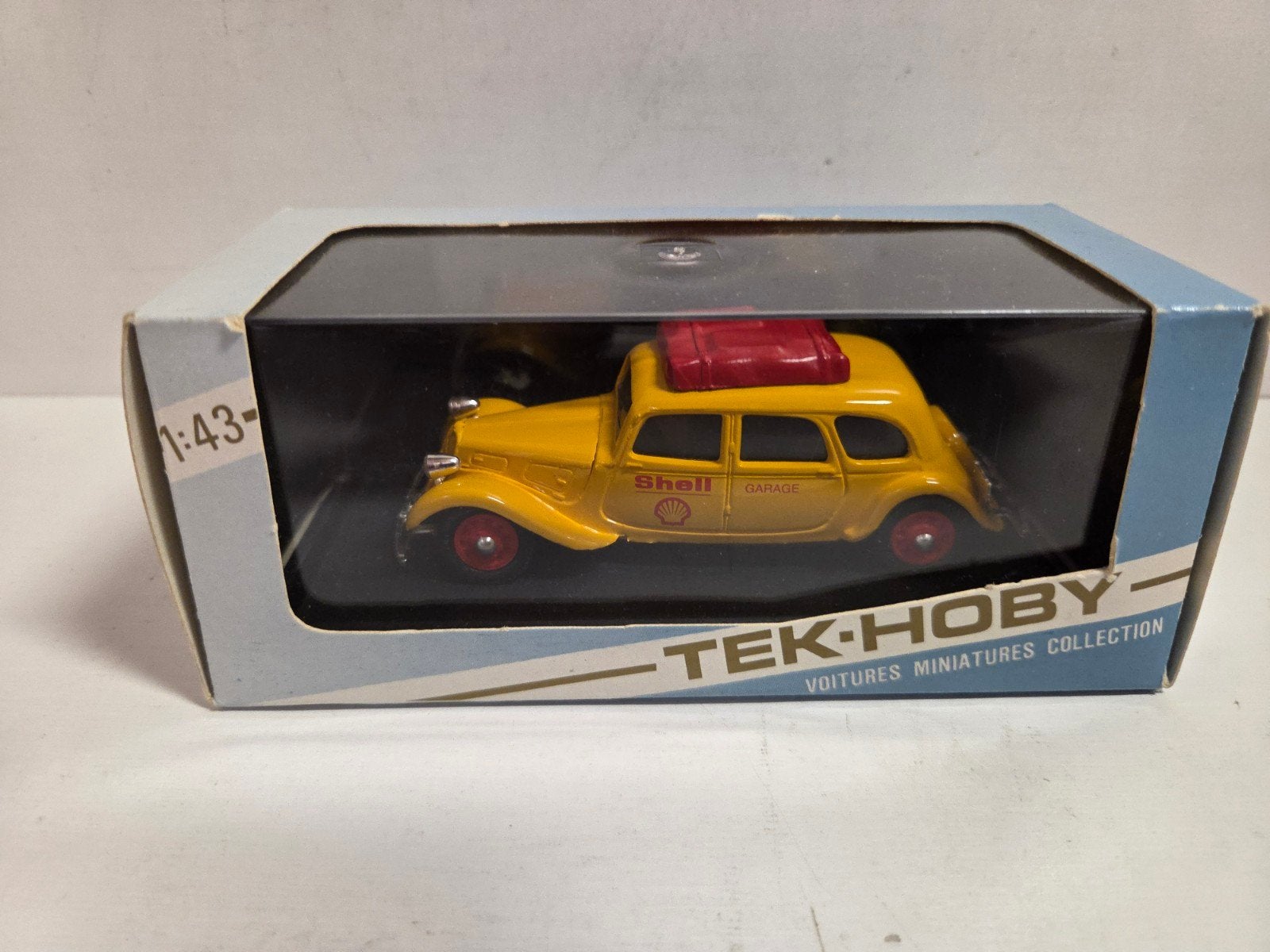 Tek-Hoby Citroën 11CV "Garage Shell" 1:43, Overige merken, Auto, ., Ophalen of Verzenden