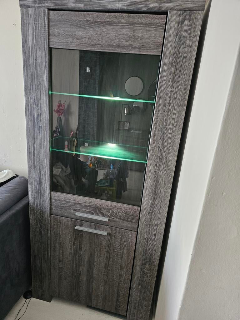 Haco bristol vitrinekast, Huis en Inrichting, Kasten | Vitrinekasten, Ophalen of Verzenden, 25 tot 50 cm
