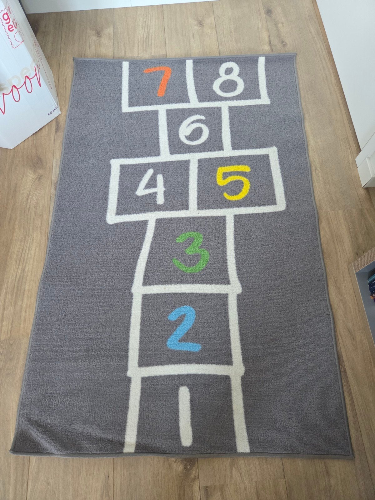 Hinkelbaan vloerkleed voor kinderen, Ophalen, Zo goed als nieuw