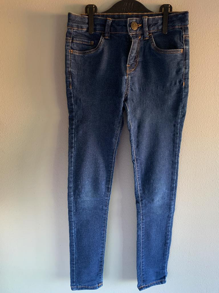 Mooie C&A Skinny Jeans/Spijkerbroek mt 140, Kinderen en Baby's, Kinderkleding | Maat 140, Broek, Meisje, Palomino (C&A), Ophalen of Verzenden