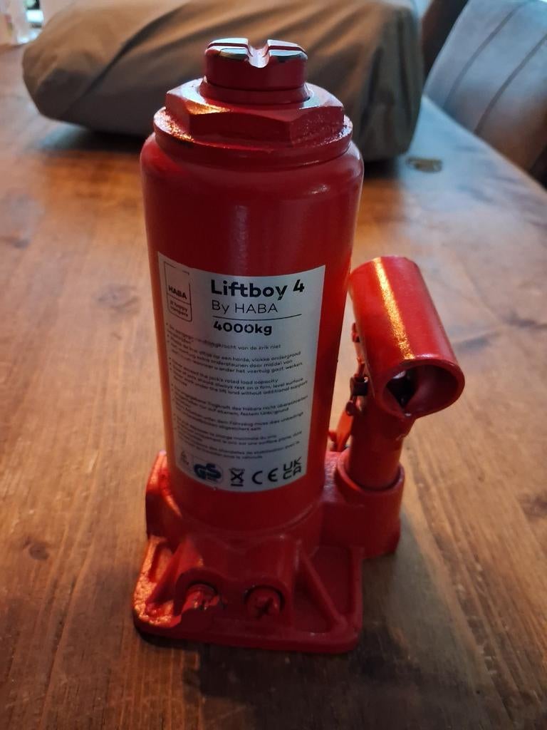 HABA Liftboy 4 Potkrik - 4000kg Hydraulische Krik, Ophalen of Verzenden, Zo goed als nieuw, Hydraulisch, Potkrik