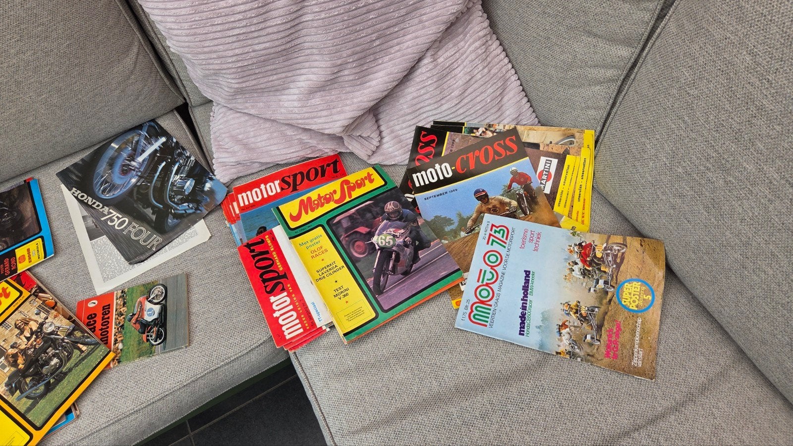 Vintage Motor Sport en Moto Cross Tijdschriften, Boeken, Motoren, Ophalen, Gelezen, Diverse, Algemeen