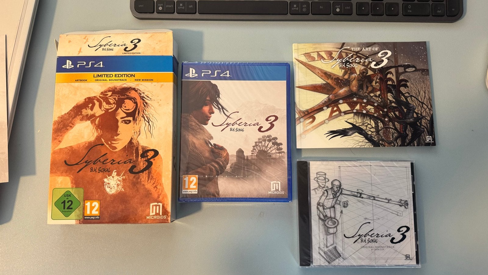 Syberia 3 Limited Edition PS4 - Nieuw, Avontuur en Actie, 1 speler, Nieuw, Ophalen of Verzenden