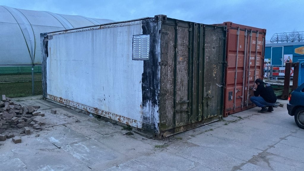 Container, Ophalen, Gebruikt