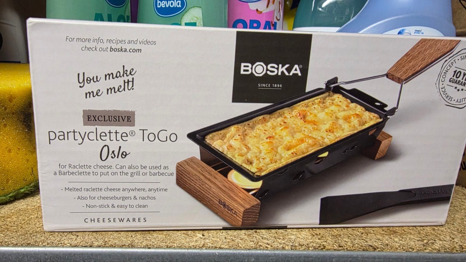 Nieuwe Boska Partyclette ToGo Oslo 1-persoons raclette, Ophalen of Verzenden