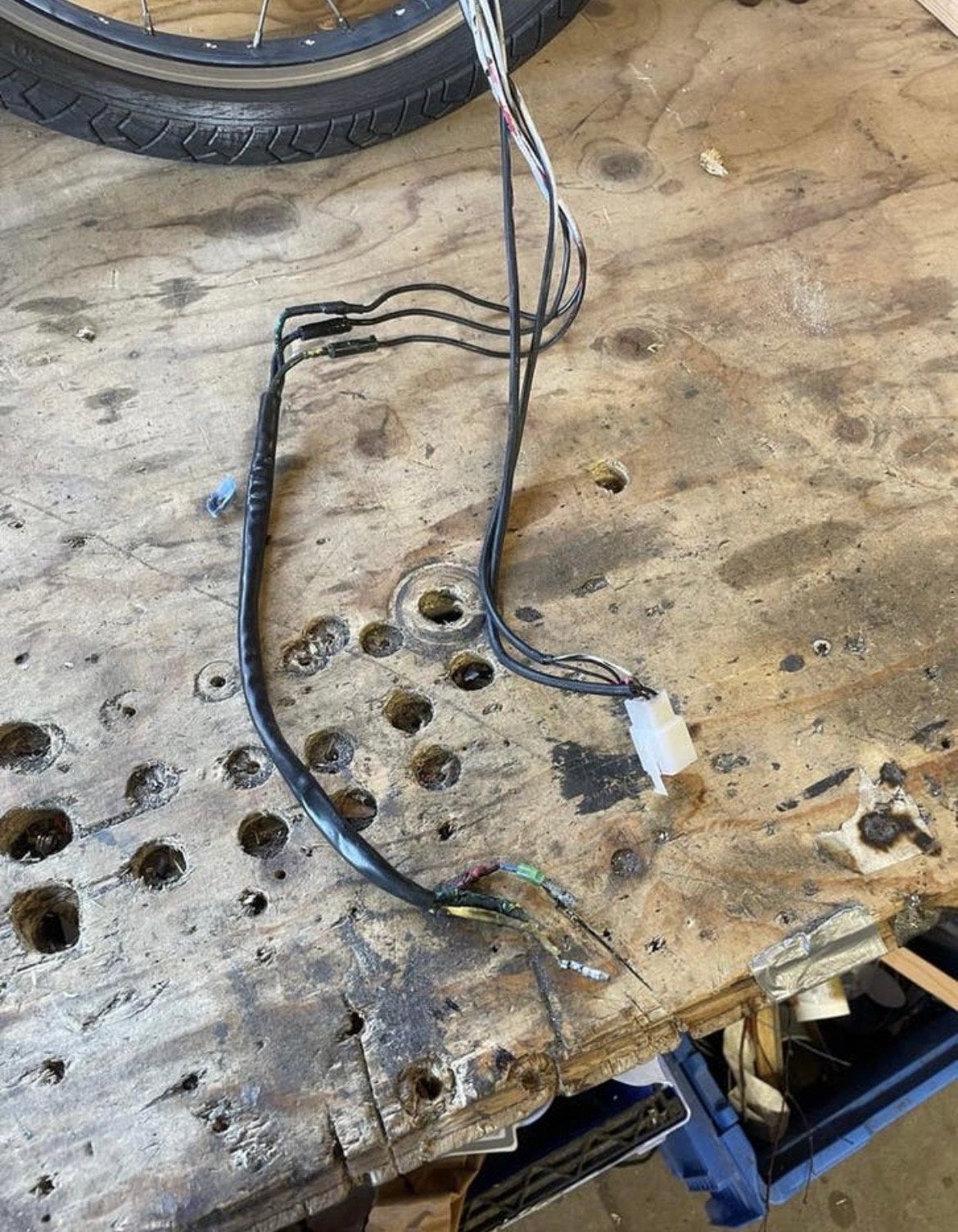 20 inch Wiel met 36V 350W Motor en 24 Spaken, Ophalen of Verzenden, Gebruikt, Elektrische fiets, Wiel