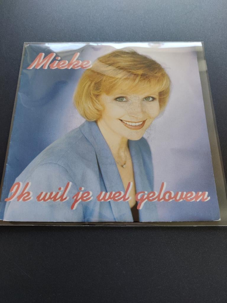 Mieke - Ik wil je wel geloven, Ophalen of Verzenden, Zo goed als nieuw, Overige formaten, Levenslied of Smartlap