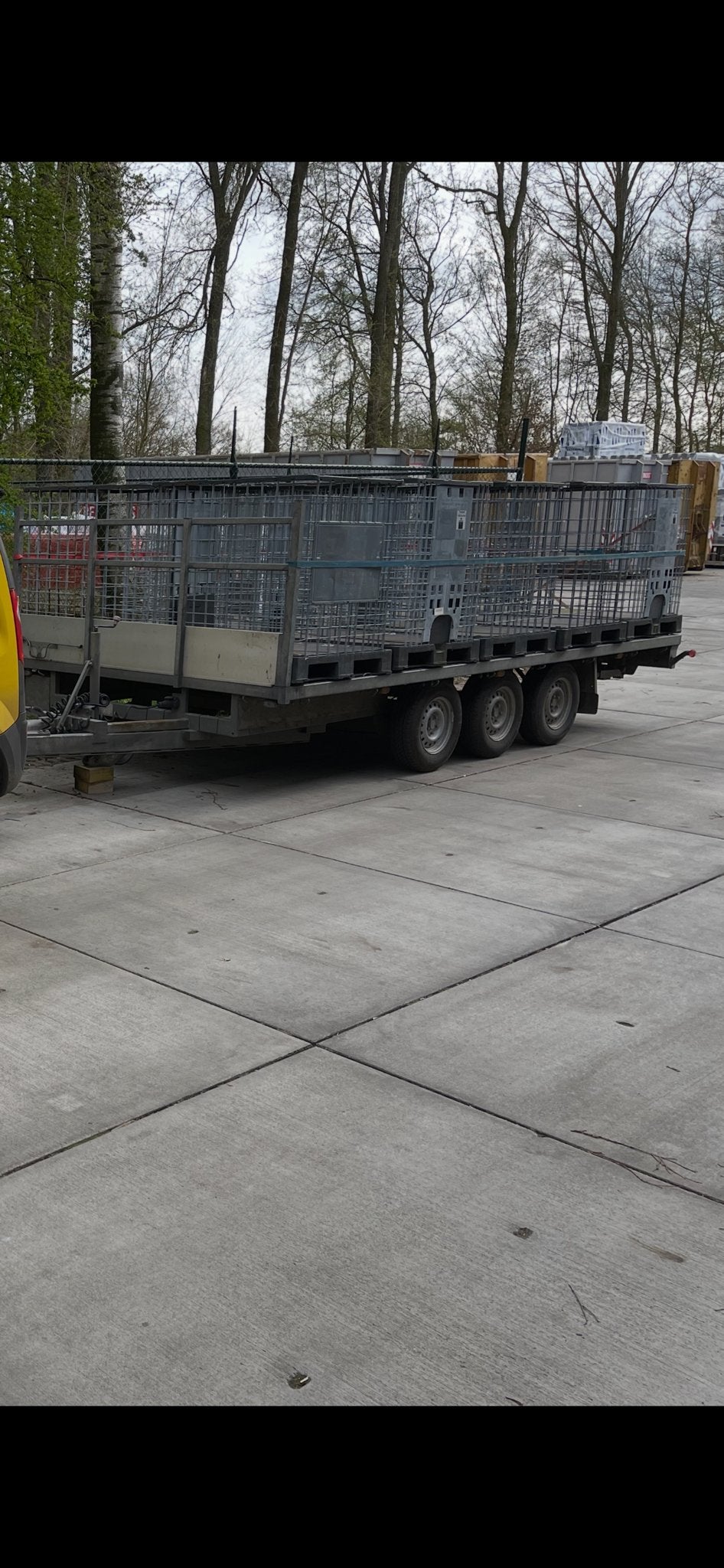 Lege IBC Kooien te koop, Doe-het-zelf en Verbouw, Ophalen, Gebruikt, 100 cm of meer, 60 cm of meer