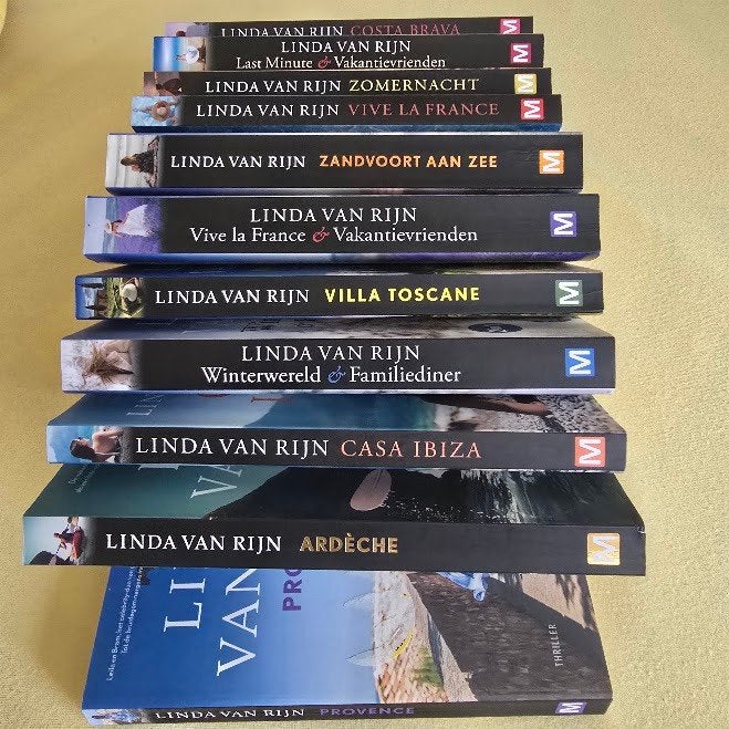 Boekjes van Linda van rijn, Boeken, Chicklit, Ophalen, Zo goed als nieuw, Linda van Rijn
