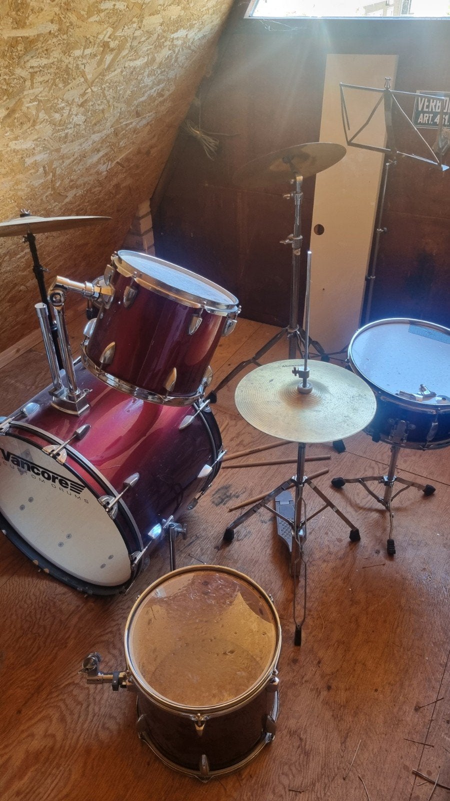 Vancore Custom Drums drumstel, Ophalen, Gebruikt, Overige merken
