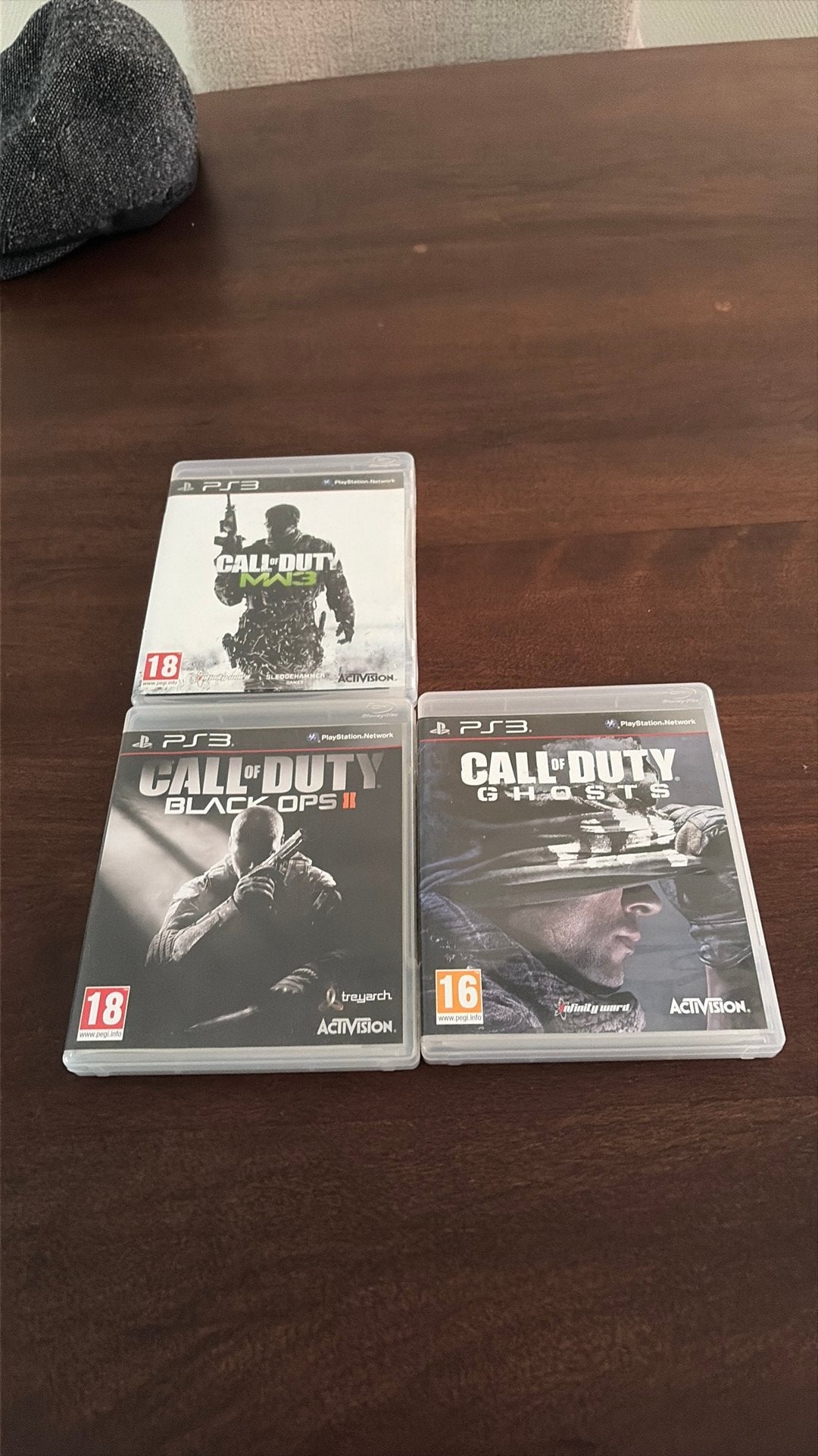 Call of Duty MW3, BO2 en Ghosts PS3, Vanaf 18 jaar, Shooter, Ophalen of Verzenden, Zo goed als nieuw