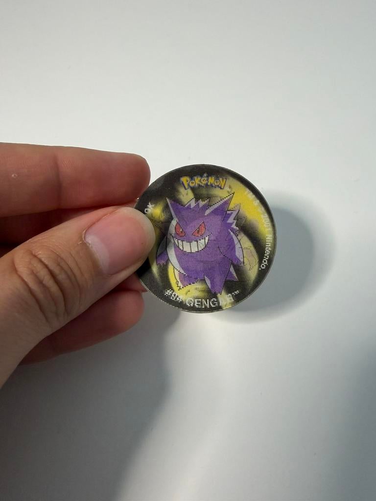 Pokémon Tazo Flippo Powerplay Gastly Gengar - Vintage, Verzamelen, Ophalen of Verzenden, Losse flippo's