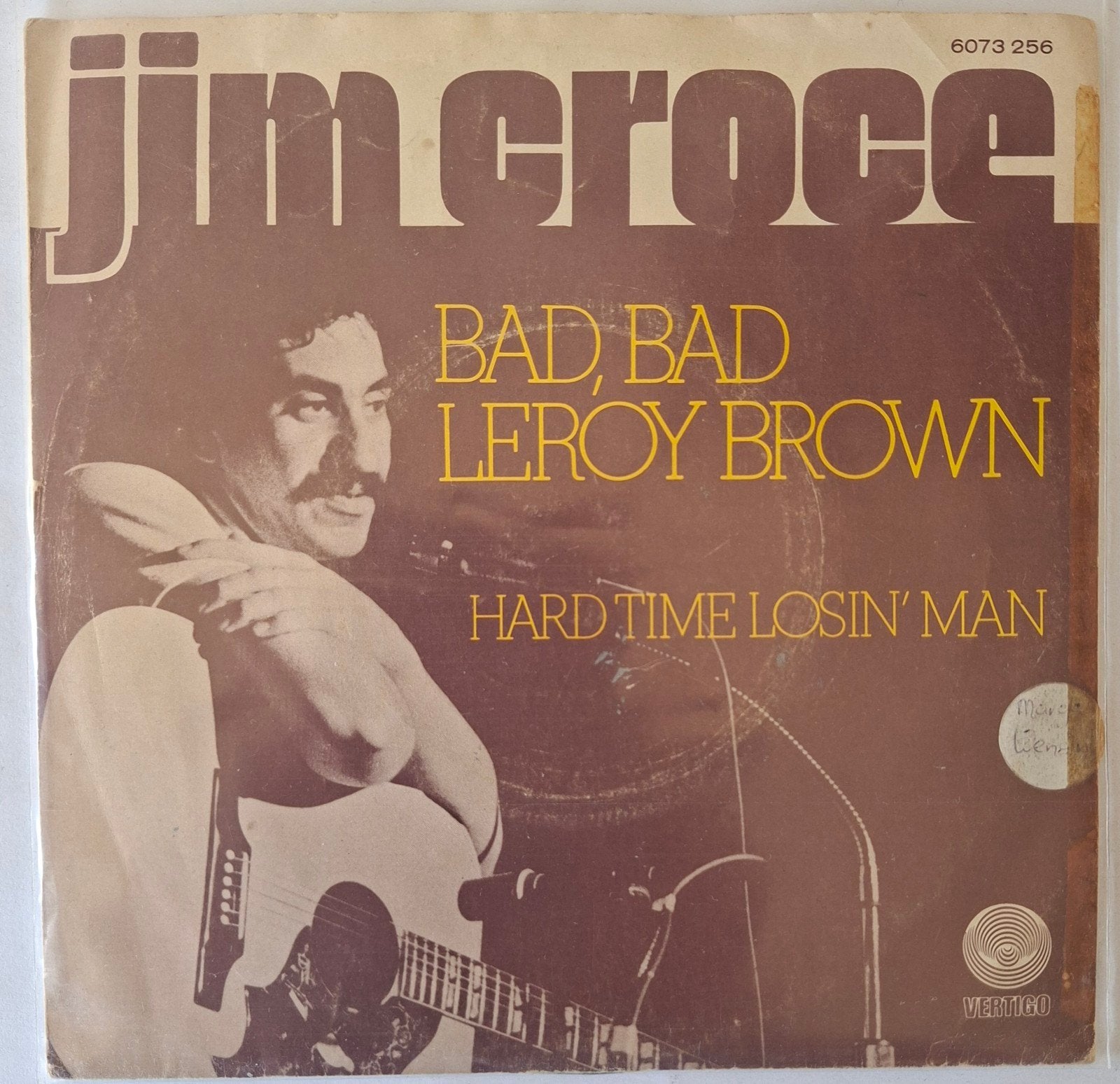 Jim Groce      Bad Leroy Brown, Ophalen of Verzenden, Gebruikt, 7 inch, Pop