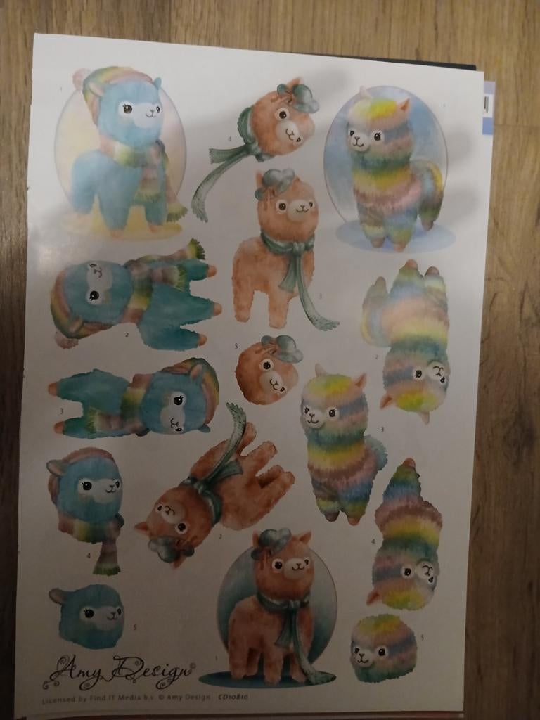 Knipvellen 3D plaatjes - Diverse thema's, Ophalen of Verzenden, Nieuw