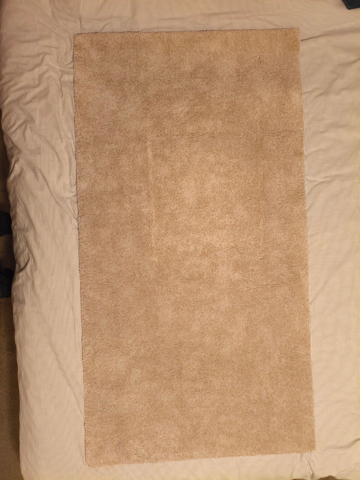 Vloerkleed IKEA Stoense, Ophalen, 50 tot 100 cm, Zo goed als nieuw, Beige