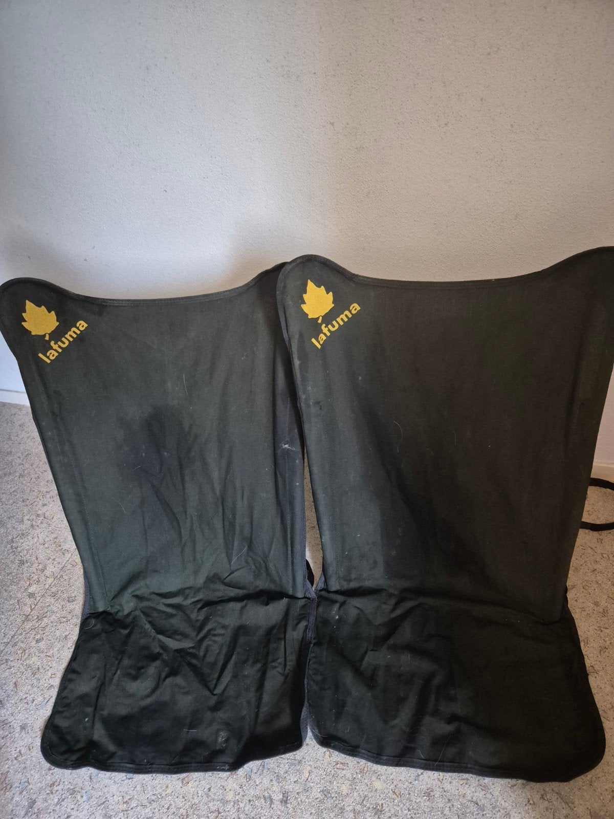 Lafuma grondzitjes, 2 stuks, Ophalen of Verzenden, Gebruikt, Campingstoel