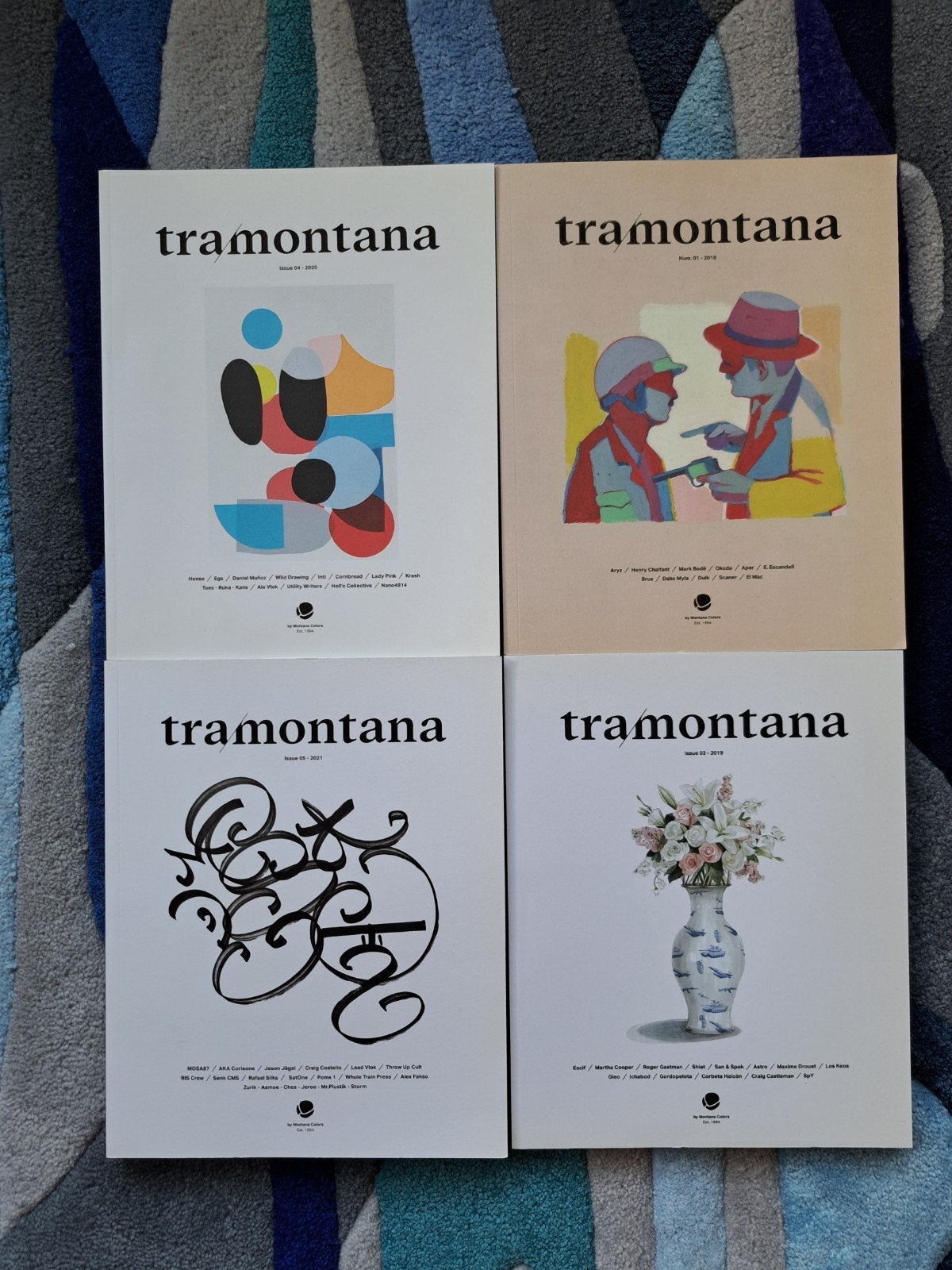 Magazine Bundle: Montana Colors MTN (Issues 1, 3, 4, 5), Ophalen of Verzenden, Zo goed als nieuw, Overige typen