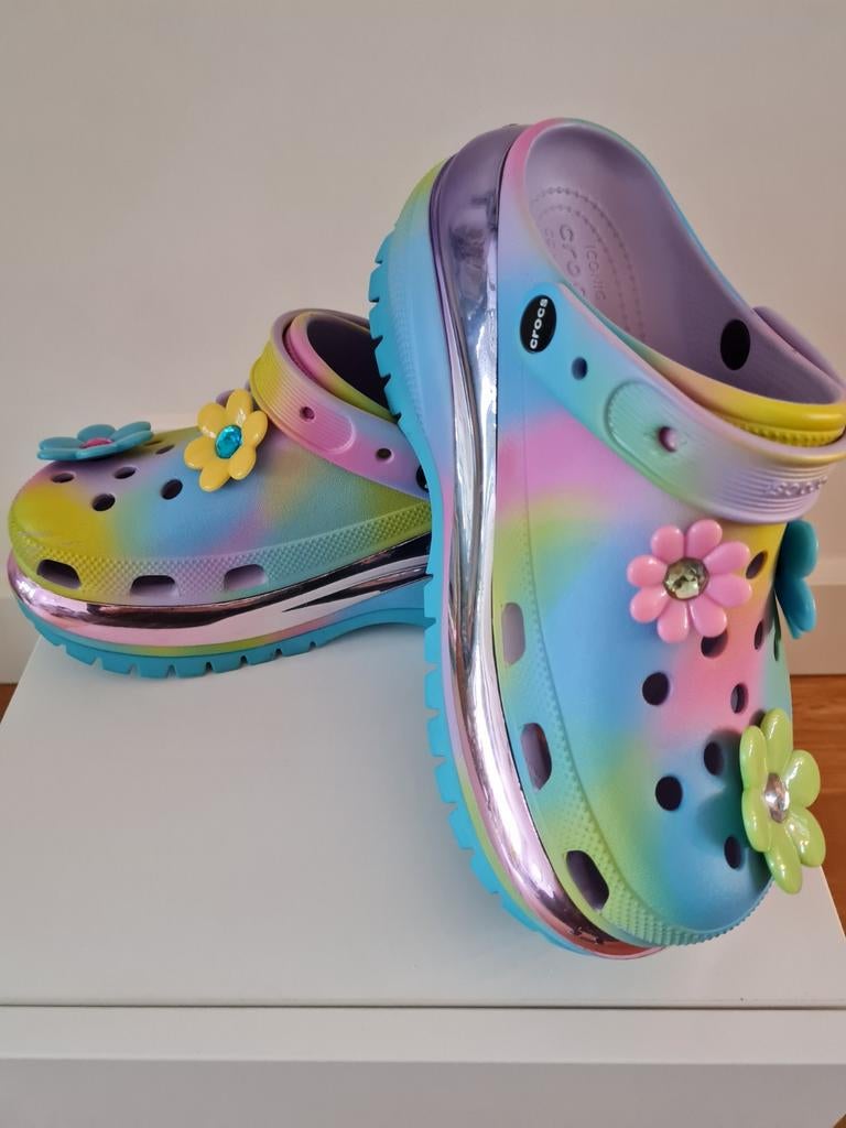 Crocs x Lazy Oaf Special Edition Klompen Maat 39-40 (M7W9), Overige kleuren, Crocs, Gedragen, Ophalen